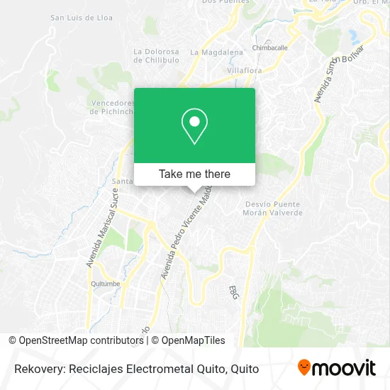 Rekovery: Reciclajes Electrometal Quito map