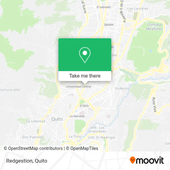 Redgestion map