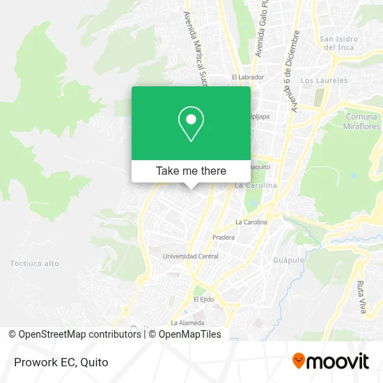 Prowork EC map