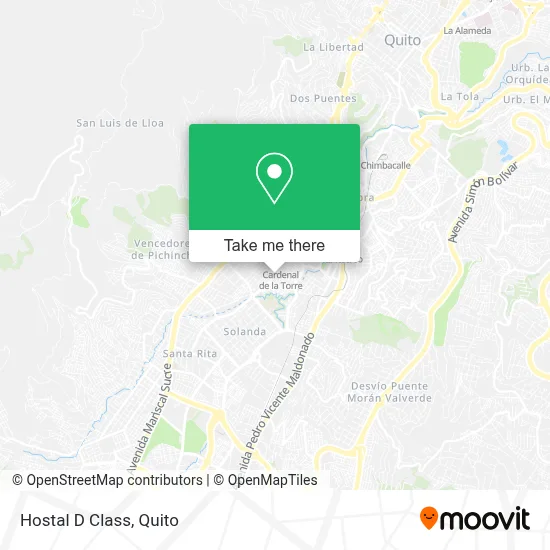 Hostal D Class map