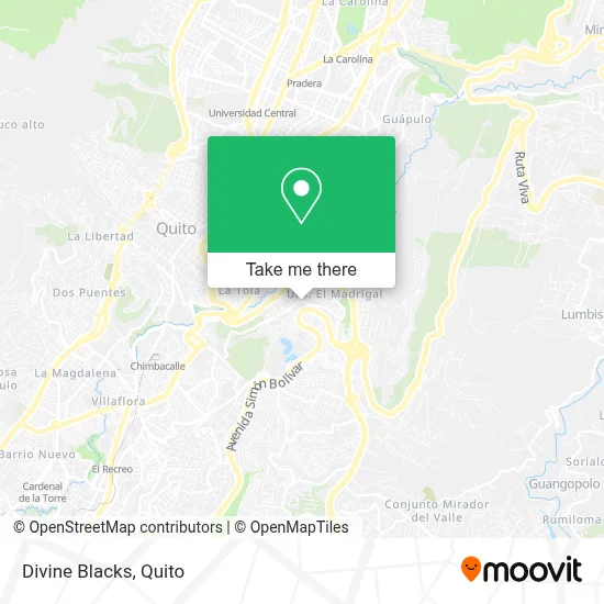 Divine Blacks map