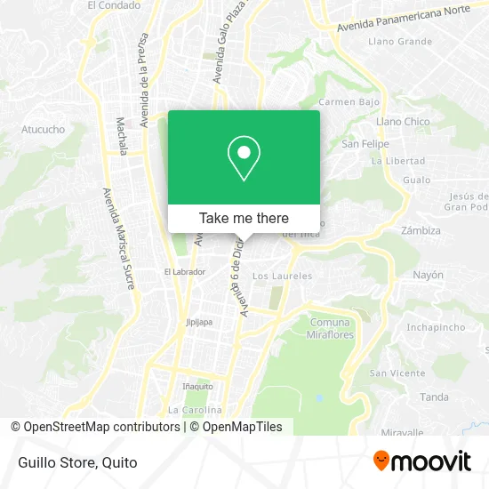 Guillo Store map