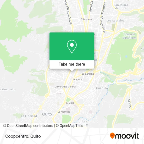 Coopcentro map