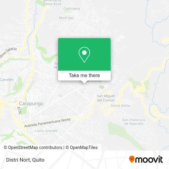 Distri Nort map