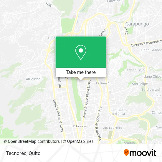Tecnorec map