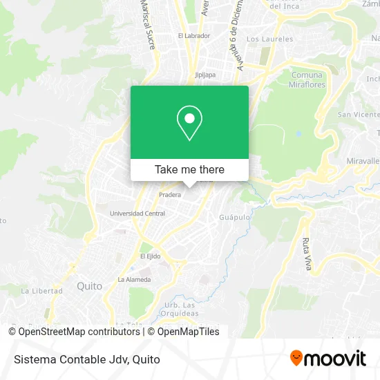 Sistema Contable Jdv map