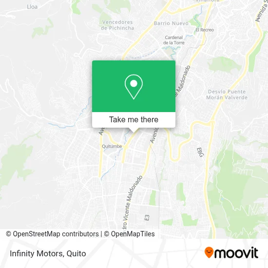 Infinity Motors map