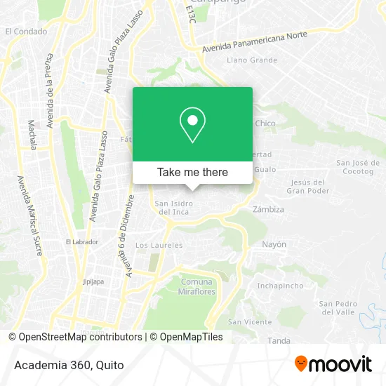 Academia 360 map