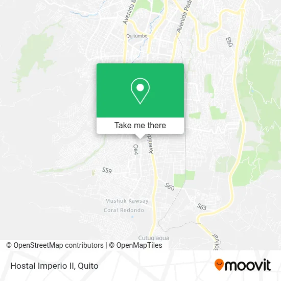 Hostal Imperio II map