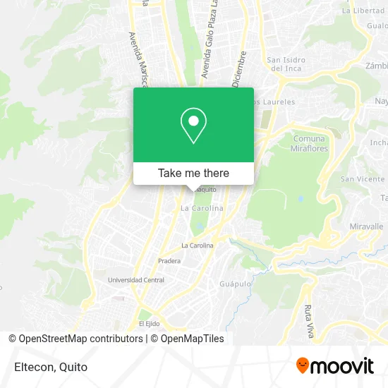 Eltecon map
