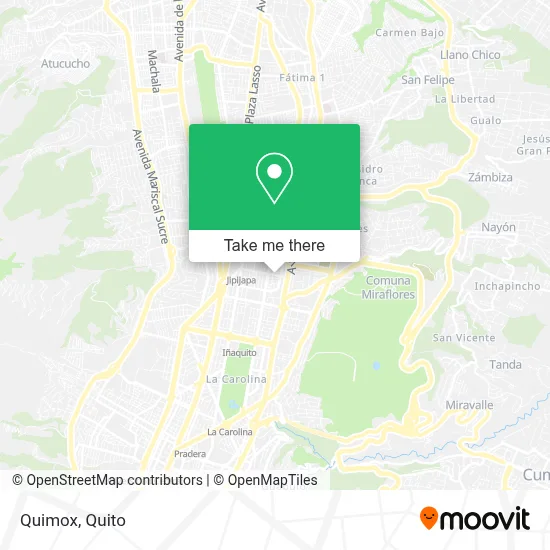 Quimox map