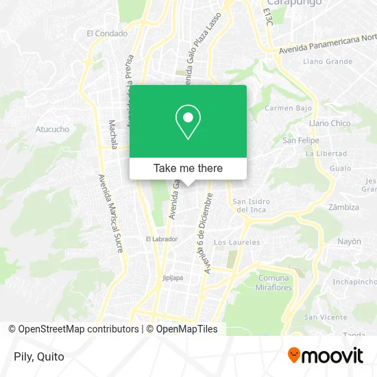 Pily map