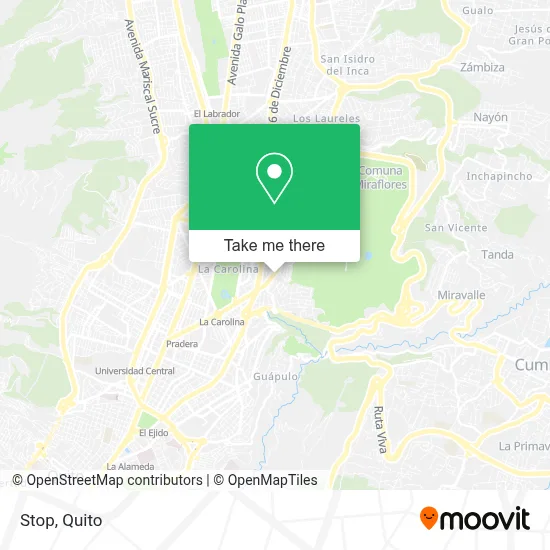 Stop map