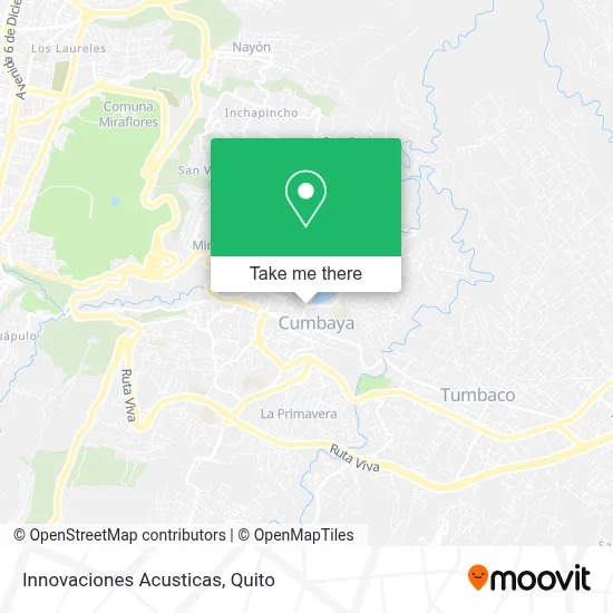 Innovaciones Acusticas map