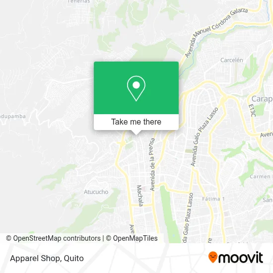 Apparel Shop map