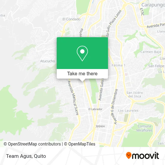 Team Agus map