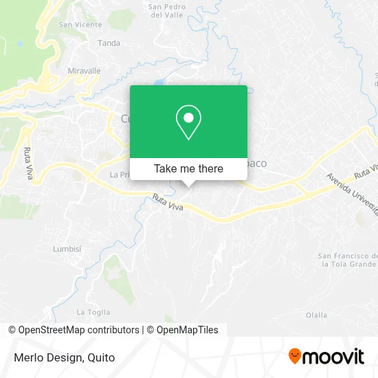 Merlo Design map