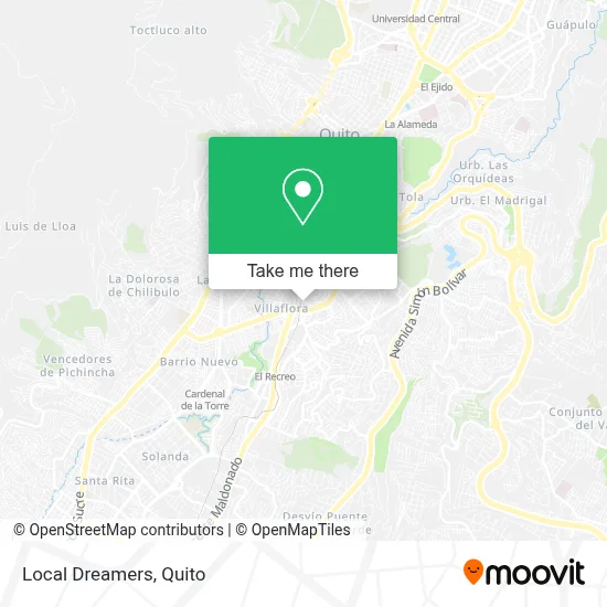 Local Dreamers map