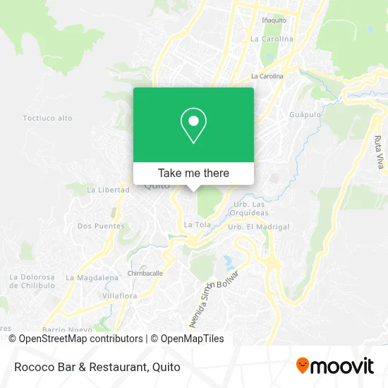 Rococo Bar & Restaurant map