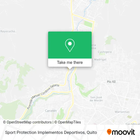 Sport Protection Implementos Deportivos map