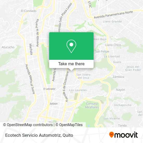 Ecotech Servicio Automotriz map