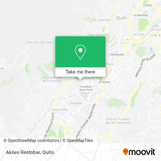 Akiles Restobar map