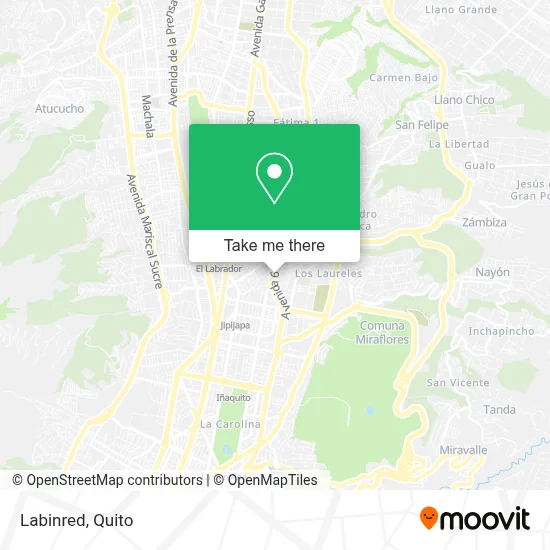 Labinred map