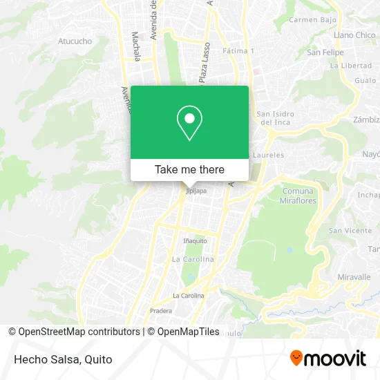 Hecho Salsa map