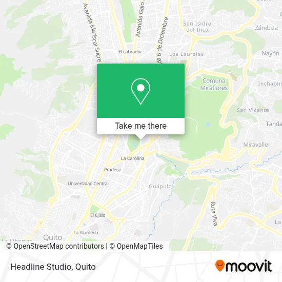 Headline Studio map