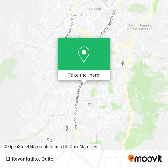 El Reventadito map
