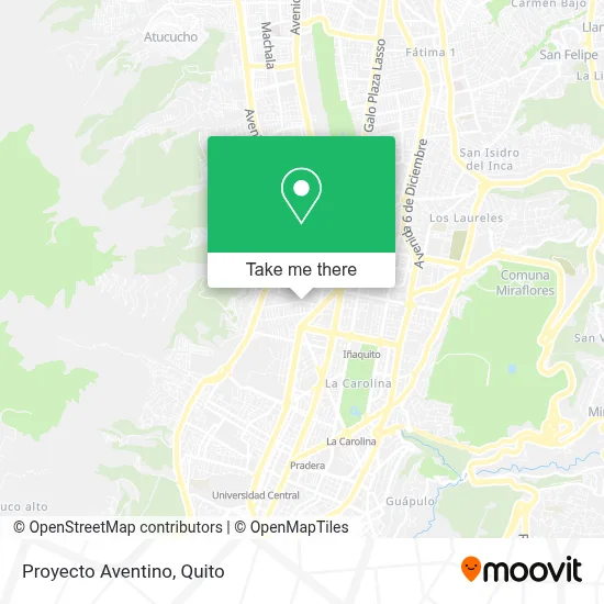 Proyecto Aventino map