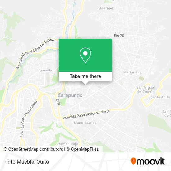 Info Mueble map