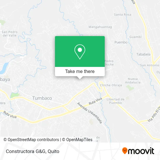 Constructora G&G map