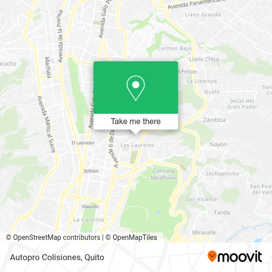 Autopro Colisiones map