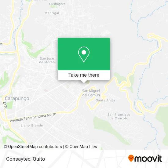 Consaytec map