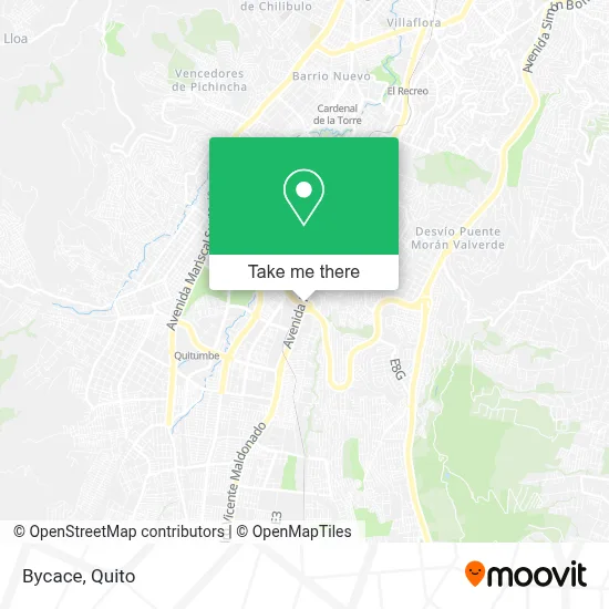 Bycace map