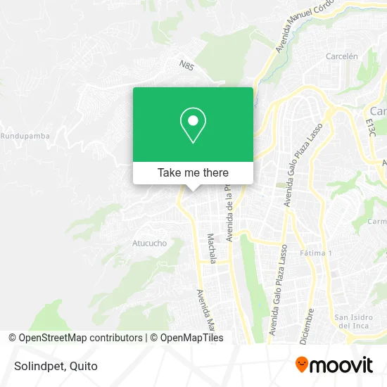 Solindpet map