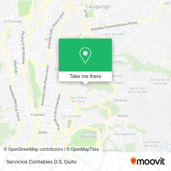 Servicios Contables D.S map