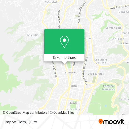 Import Com map