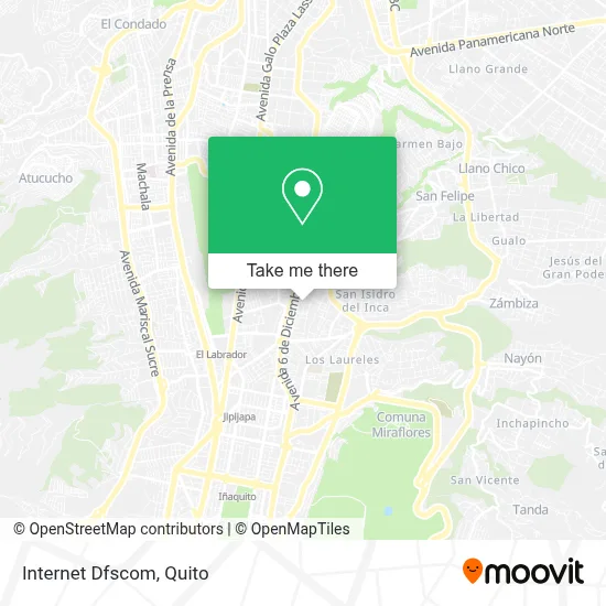 Internet Dfscom map