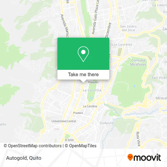 Autogold map