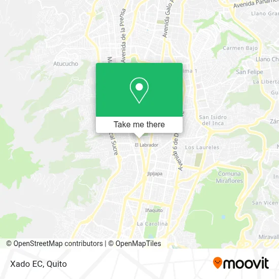 Xado EC map