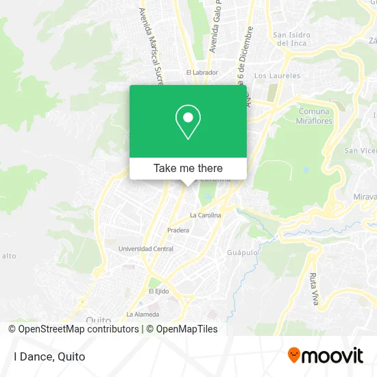 I Dance map