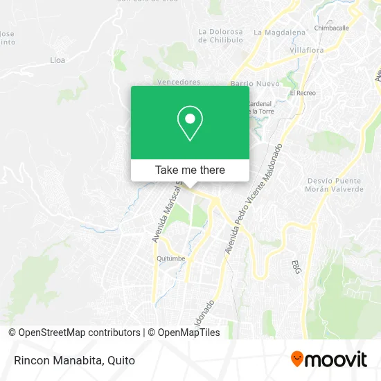 Rincon Manabita map