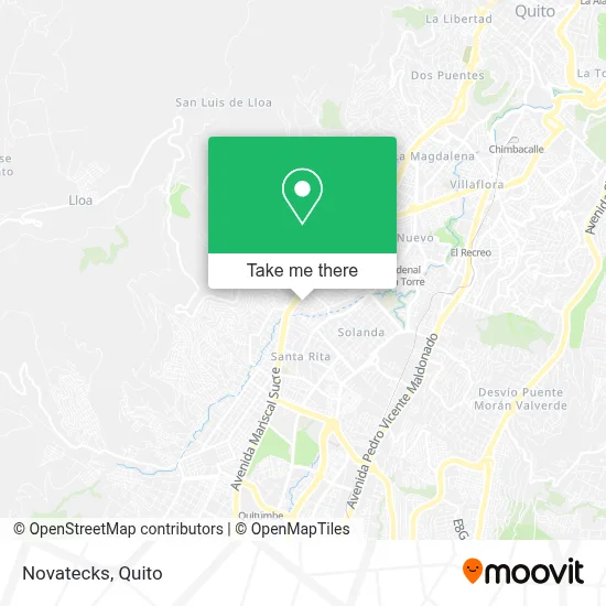 Novatecks map