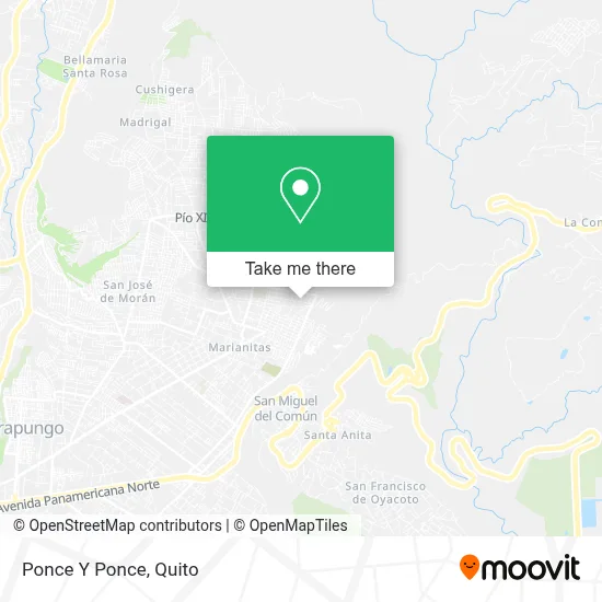 Ponce Y Ponce map