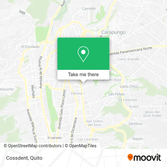 Cossdent map