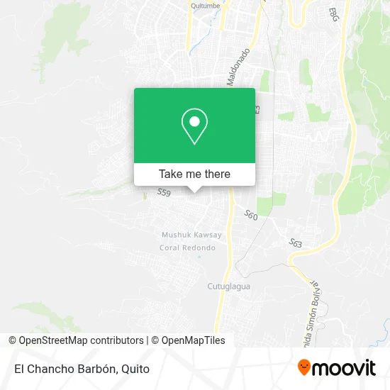 El Chancho Barbón map
