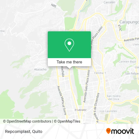 Repcomplast map