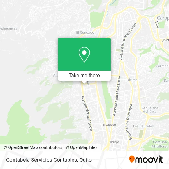 Contabela Servicios Contables map